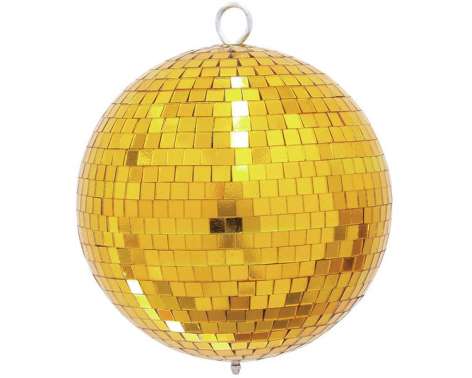 Eurolite Mirror Ball 20 cm gold