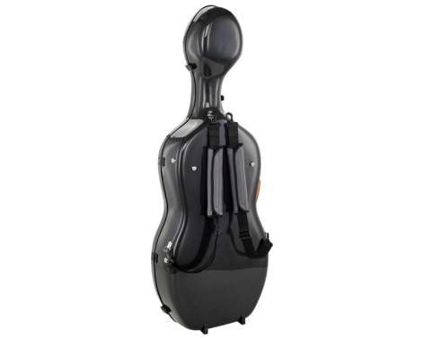 Alpha Case Alpha Carbon Cello Case BK 3D