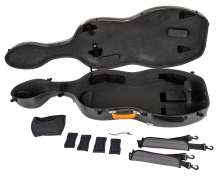 Alpha Case Alpha Carbon Cello Case BK 3D