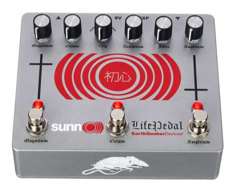 EarthQuaker Devices Sunn O))) Life Pedal V3 Silver