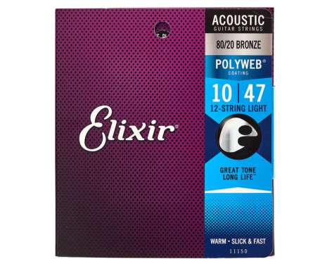 Elixir Polyweb Light 12 Str. Acoustic