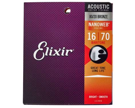 Elixir Nanoweb Baritone Acoustic
