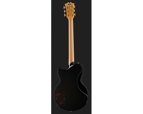 DAngelico DLX Atlantic Bariton Solid BLK