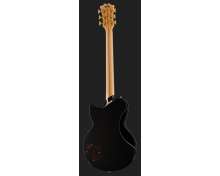 DAngelico DLX Atlantic Bariton Solid BLK