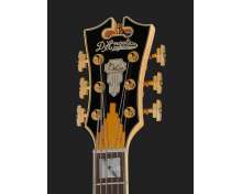 DAngelico DLX Atlantic Bariton Solid BLK