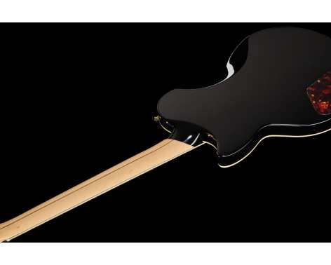 DAngelico DLX Atlantic Bariton Solid BLK