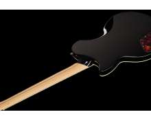 DAngelico DLX Atlantic Bariton Solid BLK