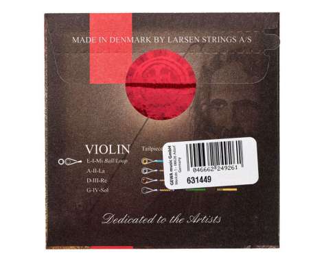 Larsen Il Cannone Violin String D Sol