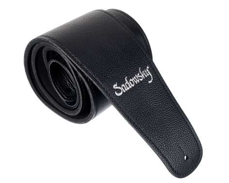 Sadowsky Synthetic Leather Strap BK S P