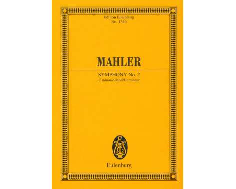 Edition Eulenburg Mahler Sinfonie Nr.2 C-Moll