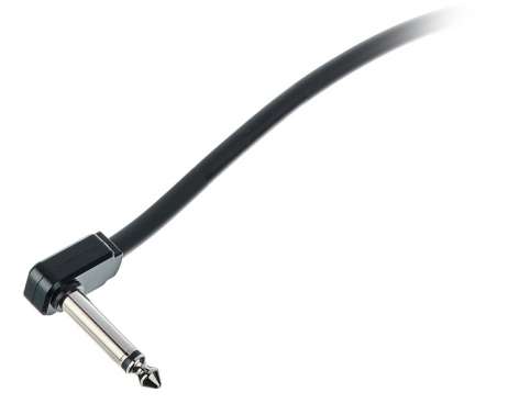 Ernie Ball Flat Patch Cable 12" black