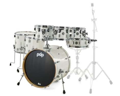 DW PDP CM7 Pearlescent White