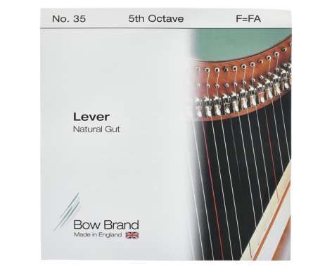 Bow Brand NG 5th F Gut Harp String No.35