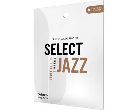 DAddario Woodwinds Org. Sel. Jazz Unf. ALT 3S 3P