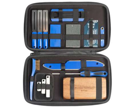 MusicNomad Guitar Tech Fret Tool Set