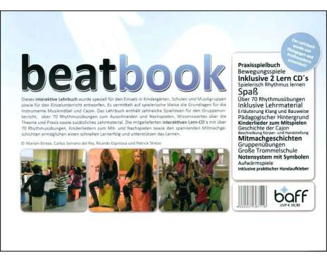 Baff Beatbook Cajon Lehrbuch