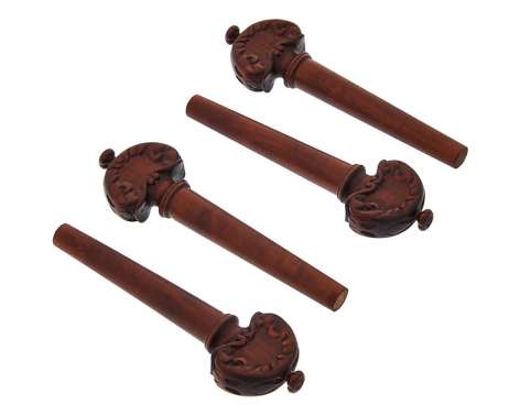 Berdani Violin Pegs Lady Blunt Boxwood