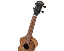 Cascha Concert Ukulele Zebra Wood