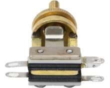 Switchcraft Short Toggle Switch Brass