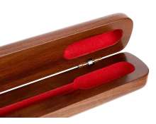 Mollard Wooden Case for 1 Baton Walnut