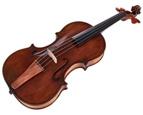 Walter Mahr Ornamented Baroque Violin 4/4