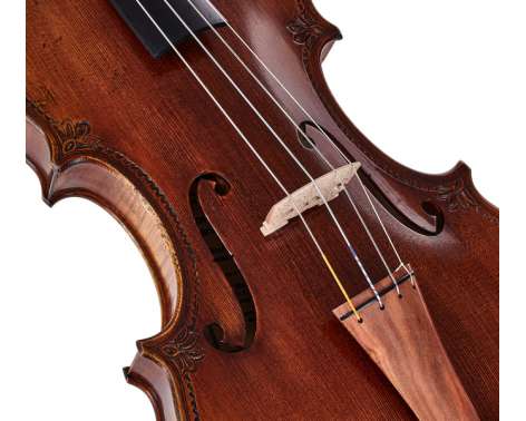 Walter Mahr Ornamented Baroque Violin 4/4