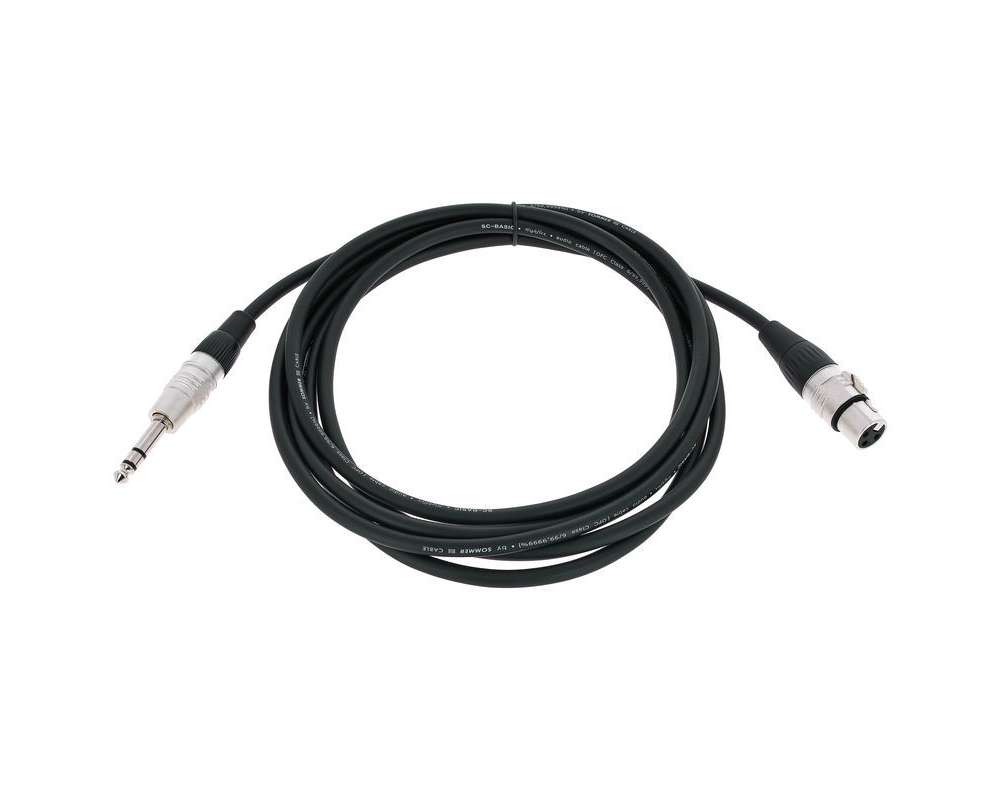 Sommer Cable Basic+ HBP-XF6S 3,0m