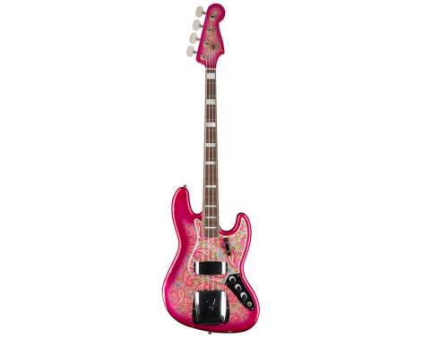 Fender LTD Jazz Bass Rel Pink Paisley