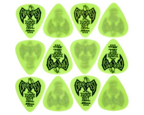 Ernie Ball Everlast Picks 0,88 mm Green