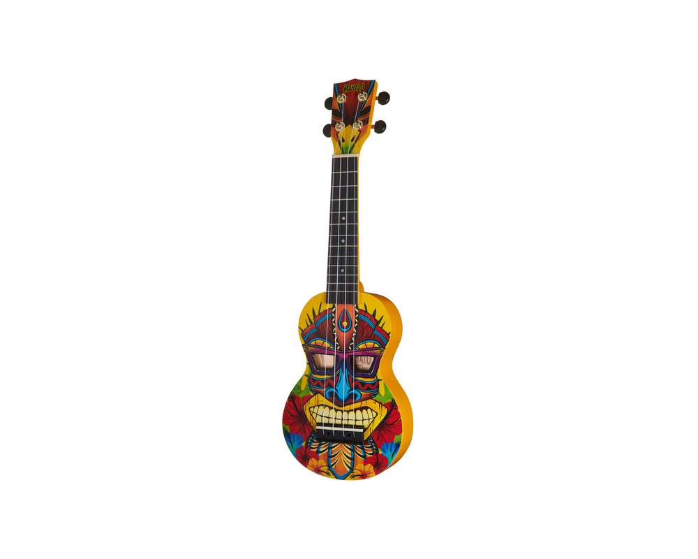 Mahalo Art - Tiki Soprano Ukulele