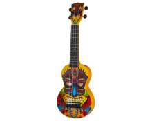 Mahalo Art - Tiki Soprano Ukulele