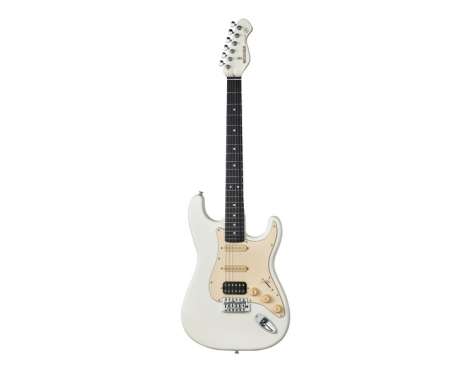 Mooer MSC10 Pro Guitar Vintage White