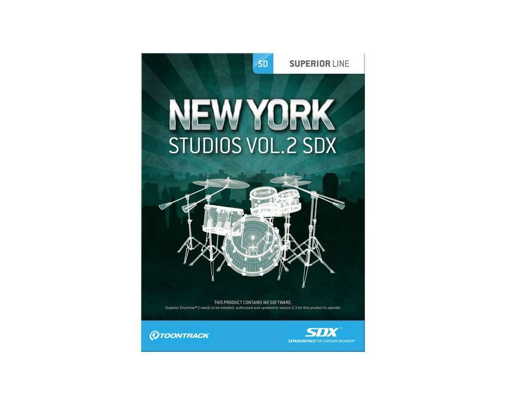 Toontrack SDX New York Studios Vol. 2