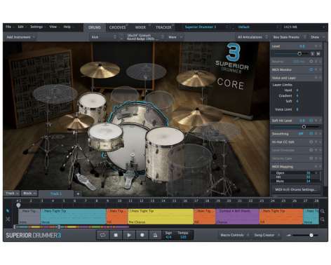 Toontrack Superior Drummer 3 Orch. Edit.