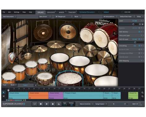 Toontrack Superior Drummer 3 Orch. Edit.