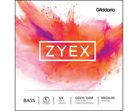 Daddario DZ615-3/4M Zyex Bass C Ext.