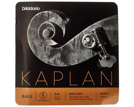 Daddario K615-3/4H Kaplan Bass C Ext.