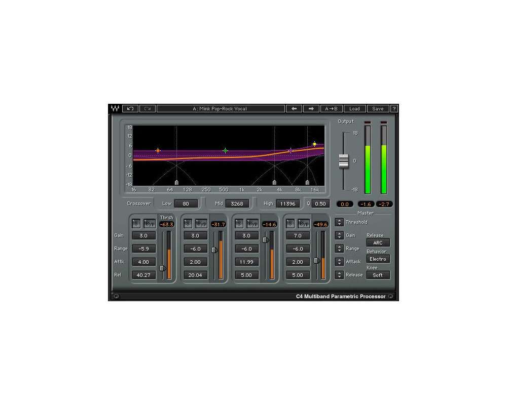 Waves C4 Multiband Compressor