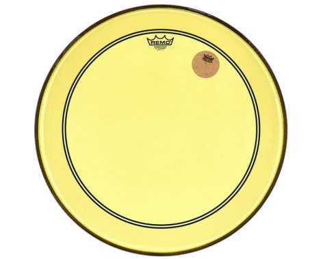 Remo 22" P3 Colortone Batter Yellow