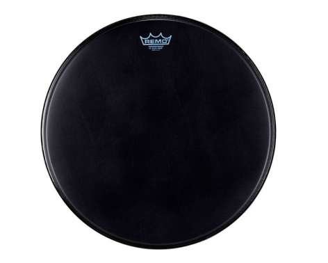 Remo 18" Powerstroke 3 Black Suede