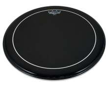 Remo 18" Pinstripe Ebony