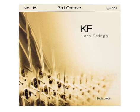 Bow Brand KF 3rd E Harp String No.15