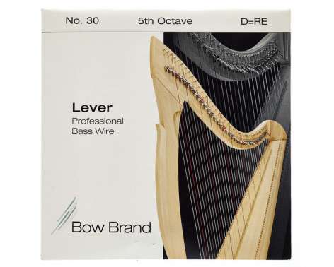 Bow Brand BWP 5th D Harp Bass Wire No.30