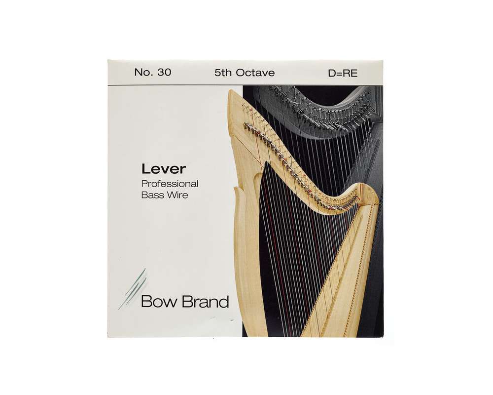 Bow Brand BWP 5th D Harp Bass Wire No.30