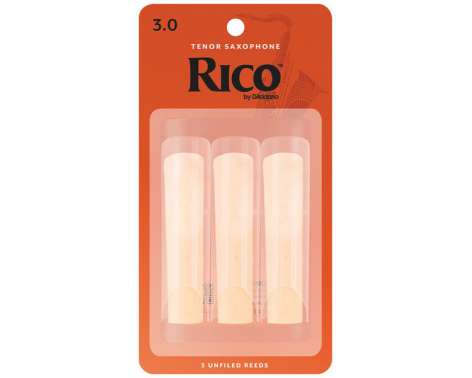 DAddario Woodwinds Rico Tenor Sax 3.0 - 3-Pack