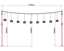 Global Truss CC50201 Tele. Crossbar 1,3-2,1