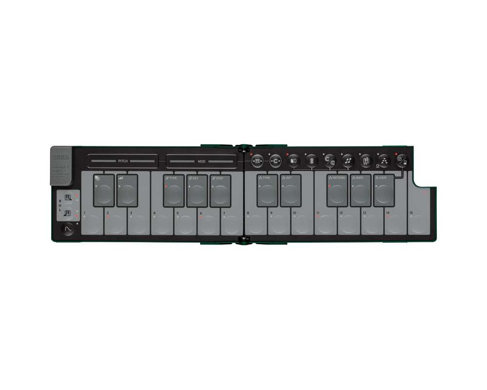 Korg nanoKEY Fold Alpine Green