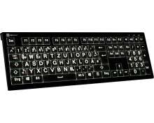 Logickeyboard Astra 2 Large Print PC DE